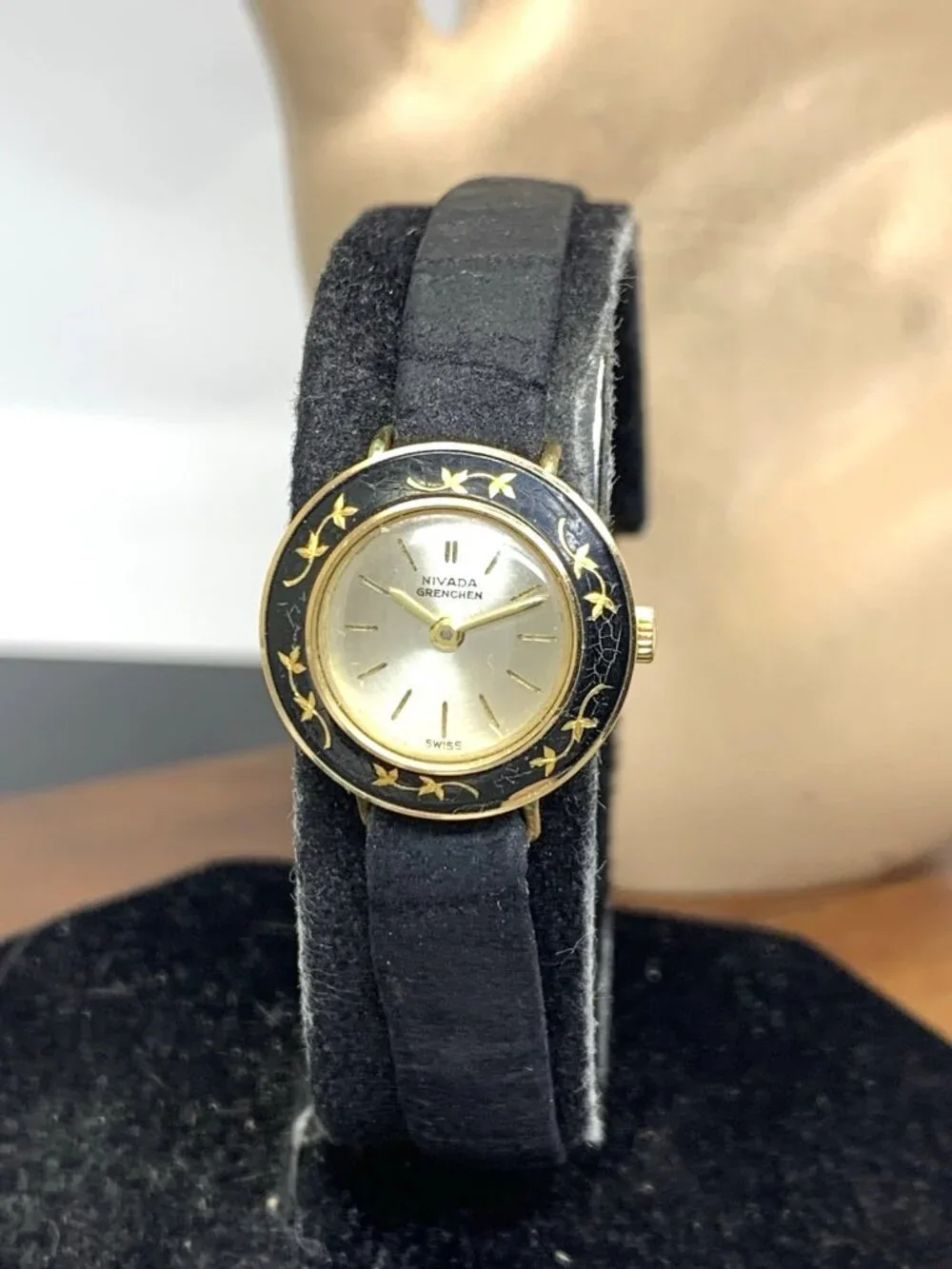 Croton Nivada Grenchen Women's Watch Colorama VI Set Vintage Swiss Manual Wind